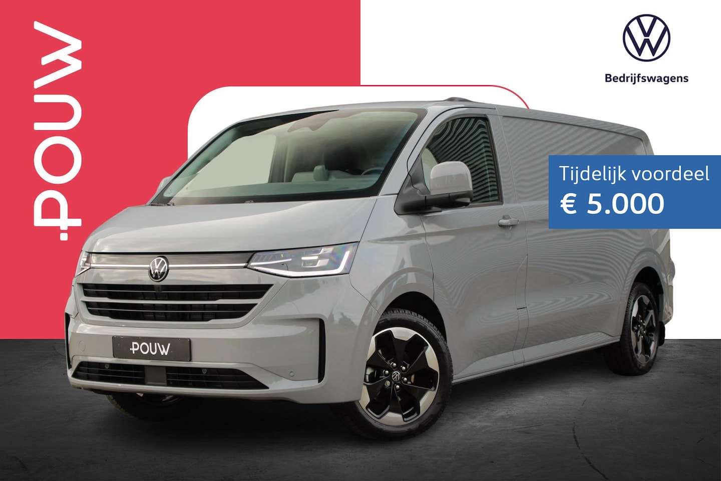 Volkswagen Transporter - 2.5 eHybrid 233pk AUT L2H1 30 Bulli | LMV 19'' | Trekhaak Vast | Houten Laadvloer - AutoWereld.nl