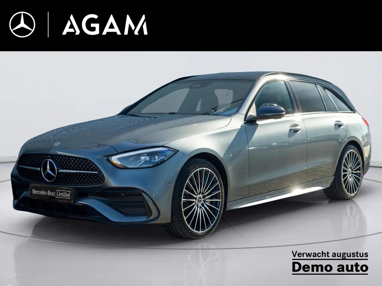 Mercedes-Benz C-klasse Estate - 300 e Business Solution AMG Panorama dak | Trekhaak - AutoWereld.nl