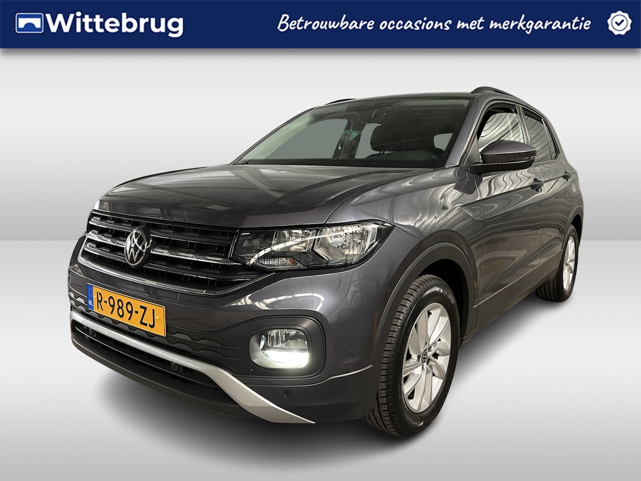 Volkswagen T-Cross - 1.0 TSI Life Parkeersensoren / App-connect / Airco / Bluetooth / 16"LM velgen HAL - AutoWereld.nl