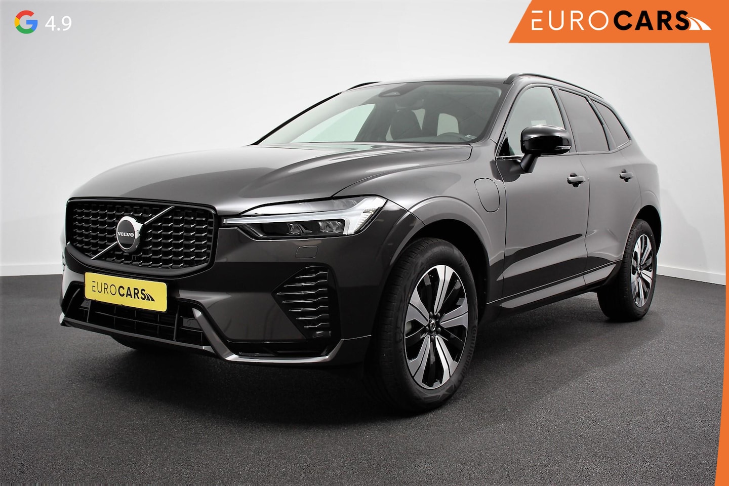 Volvo XC60 - 2.0 T6 Plug-in hybrid AWD Plus Dark Automaat Leder Navigatie Google Harman Kardon Panorama - AutoWereld.nl