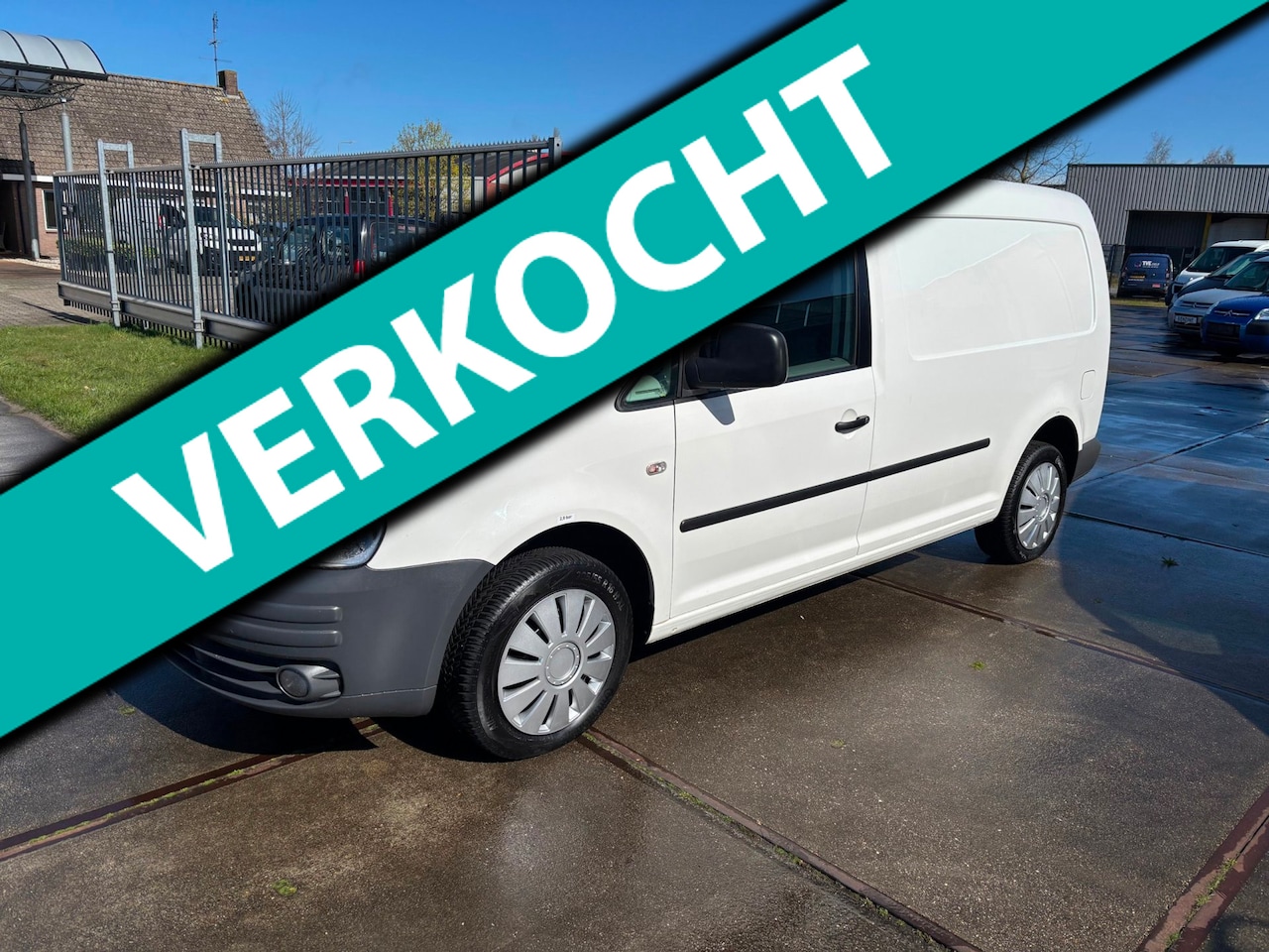 Volkswagen Caddy Maxi - 1,6 airco grijs kenteken - AutoWereld.nl