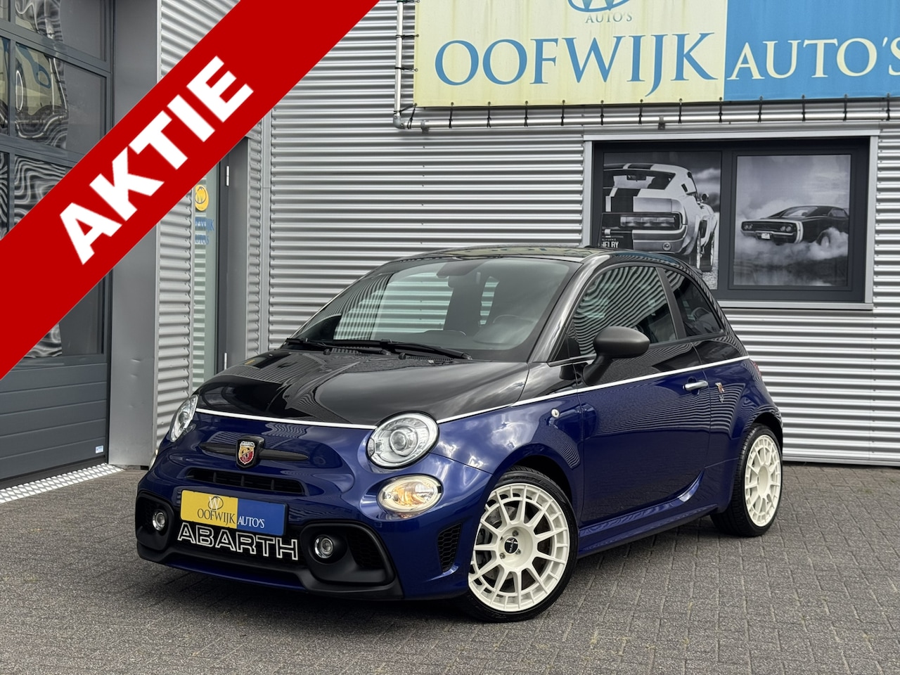 Fiat 500 Abarth - 1.4 T-Jet 595 Turismo Stage 2 220pk Leder Xenon CarPlay - AutoWereld.nl