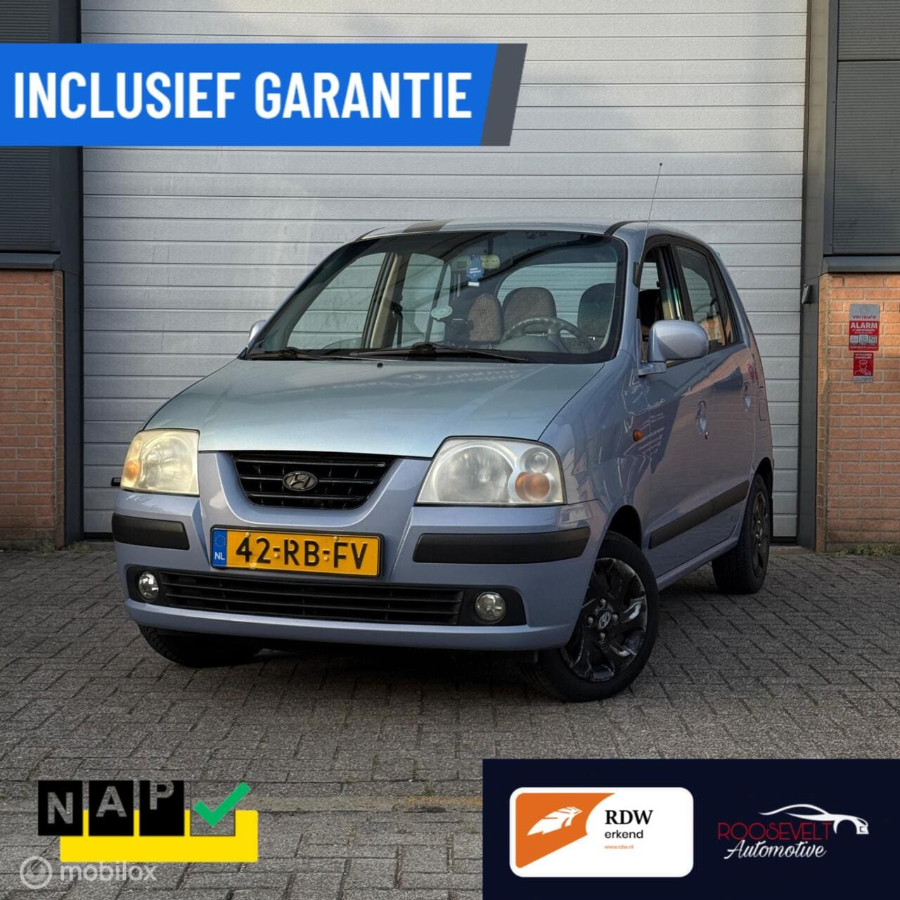 Hyundai Atos - 1.1i Dynamic AUTOMAAT /PARKEERSENSOR / GARANTIE - AutoWereld.nl