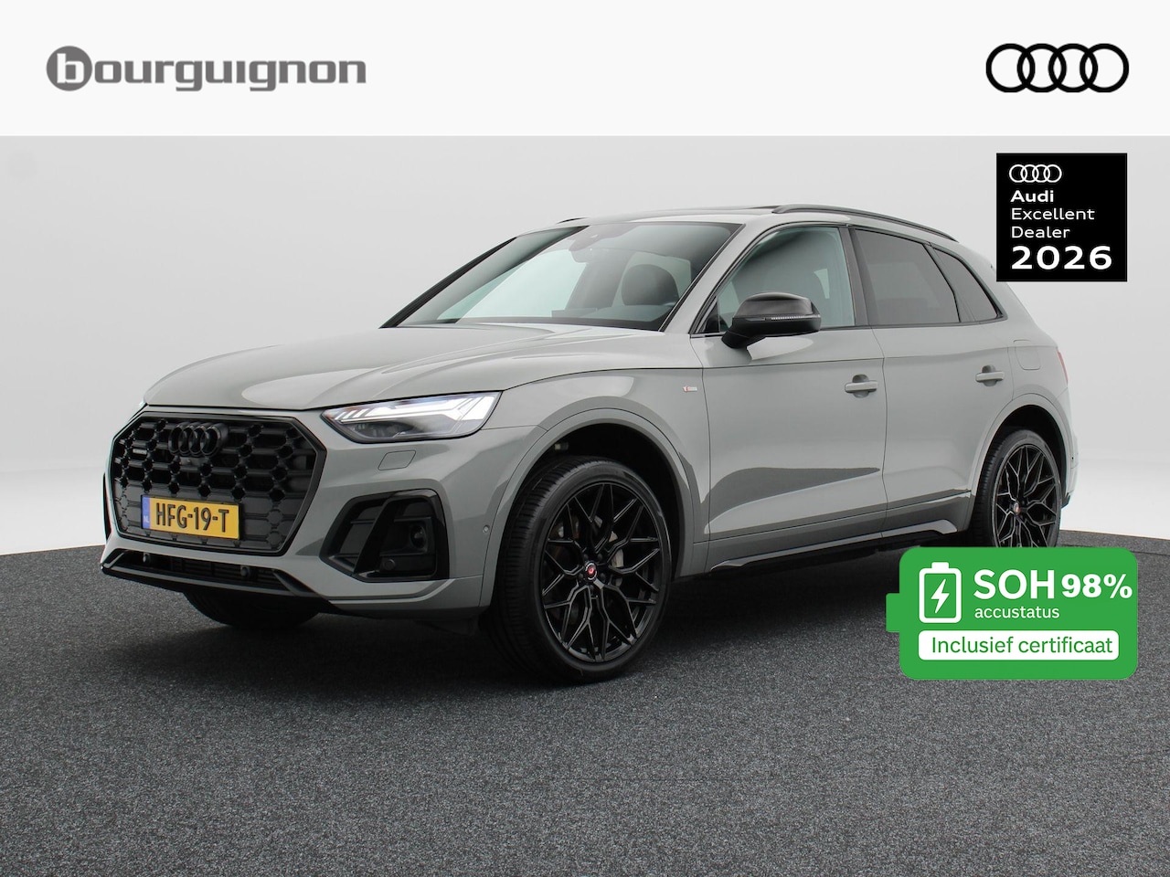 Audi Q5 - 55 TFSi 367 Pk e quattro Competition | Stoelverwarming | Panoramadak | Trekhaak | Matrix L - AutoWereld.nl