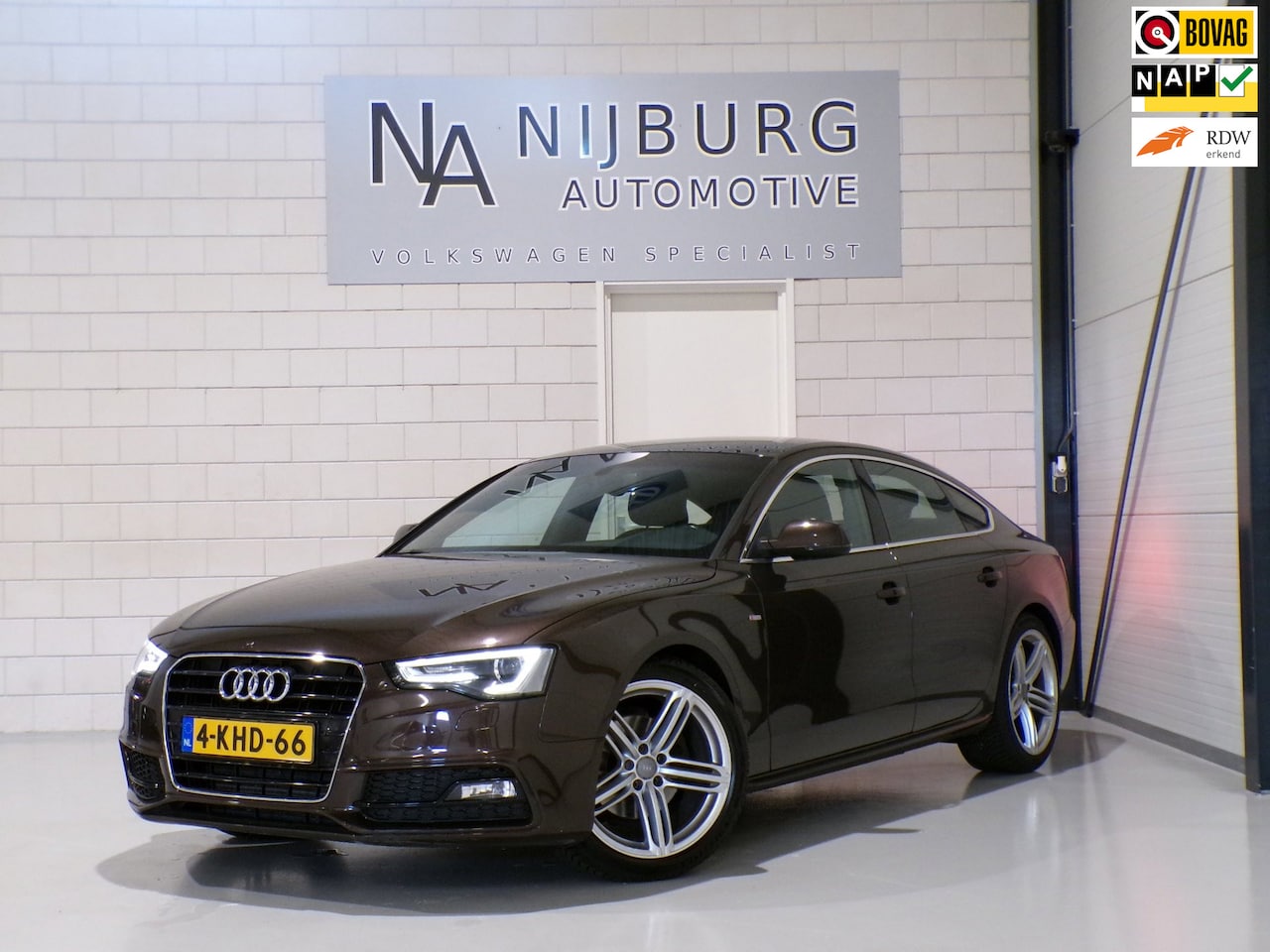Audi A5 Sportback - 1.8 TFSI S Edition "Origineel NL!" 1e eigenaar! 2x S-Line Stoelverwarming Xenon-LED Naviga - AutoWereld.nl