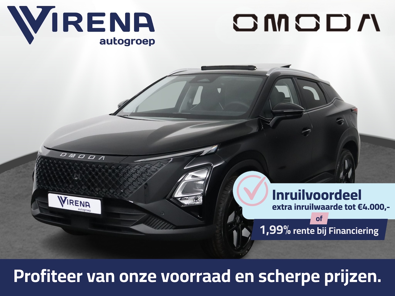 Omoda 5 - SHS-H 1.6 T-GDi Premium - Kantel/Schuifdak - Adaptieve Cruise control - Ventilatie Voorsto - AutoWereld.nl