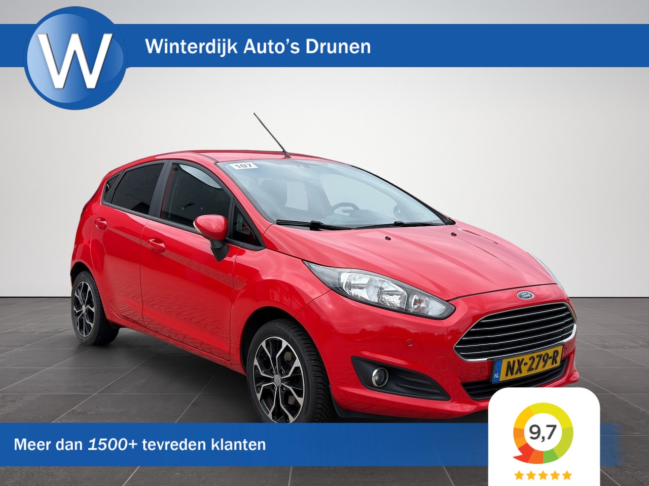 Ford Fiesta - 1.25 Titanium Airco|Parkeersensoren|NAP auto - AutoWereld.nl