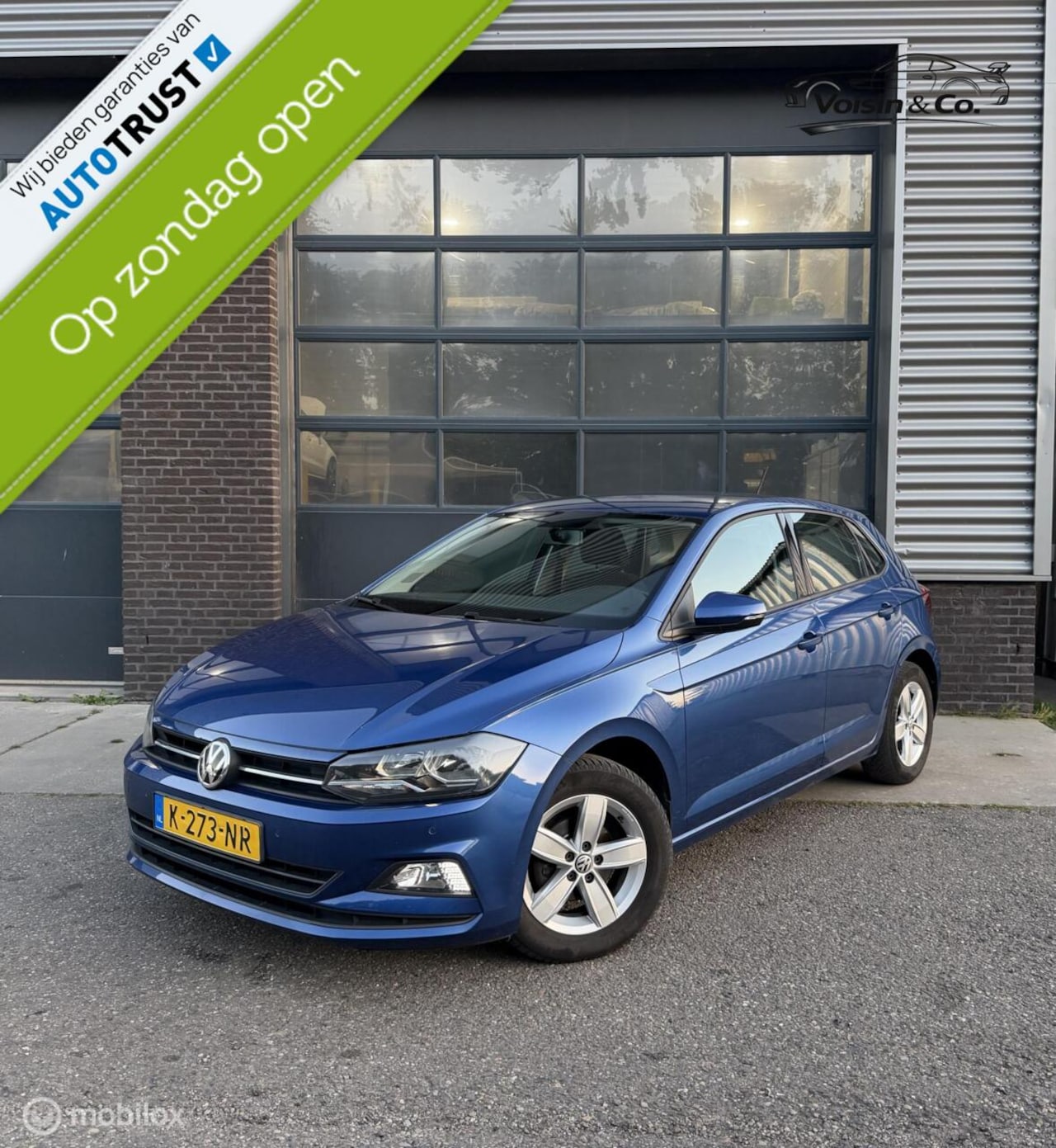 Volkswagen Polo - 1.0 Airco Carplay ACC PDC Led 2 sets banden - AutoWereld.nl