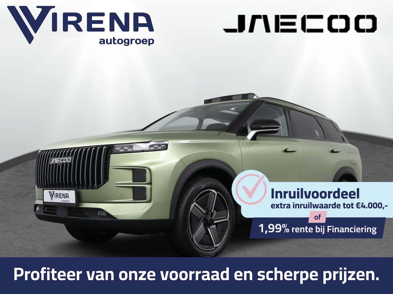Jaecoo 7 - 1.5 GDI PHEV Exclusive - Automaat - Inruilpremie € 1.500,- Panoramadak - Elektrisch verste - AutoWereld.nl