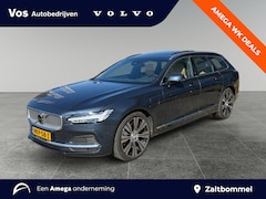Volvo V90 - 2.0 T6 Plug-in hybrid AWD Ultra Bright | Luchtvering | B&W Audio | 360-camera | Head-up di