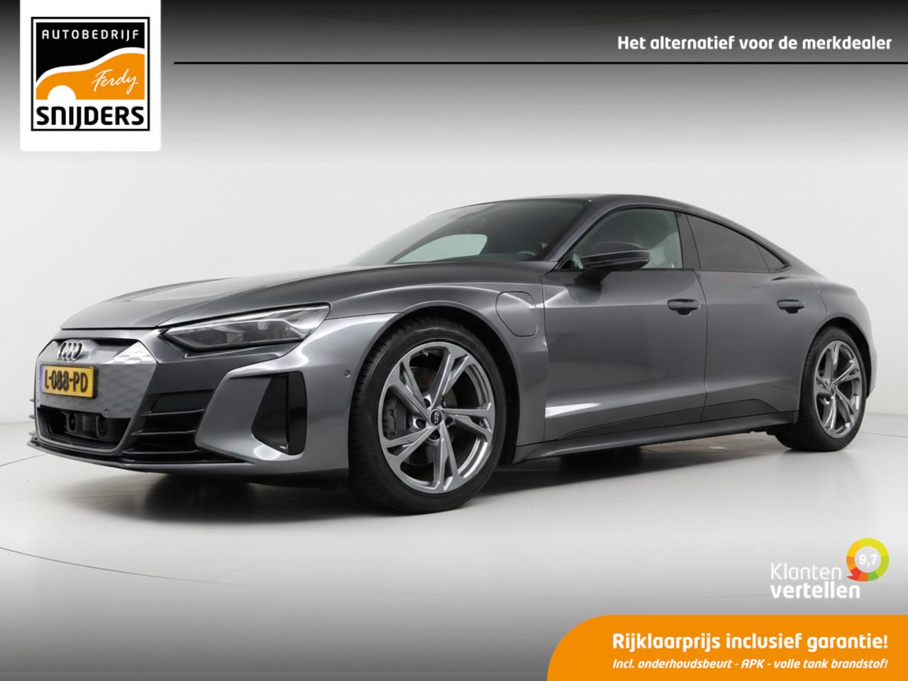 Audi e-tron GT - GT S-LINE 93 kWh / 476 PK, Orig.NL / Incl.BTW | Pano | Leer  | Apple Car Play | LED Plus - - AutoWereld.nl