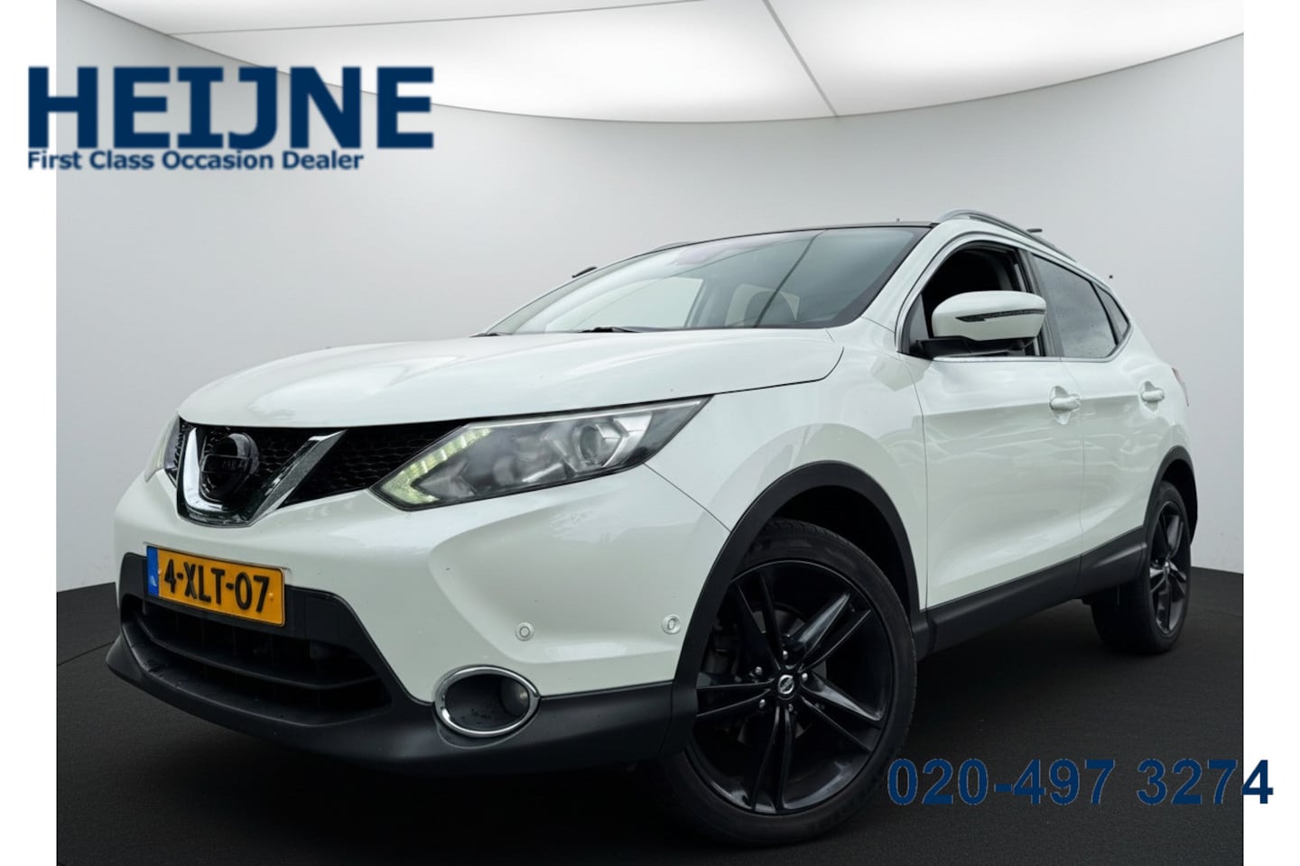 Nissan Qashqai - 1.2 116PK TEKNA TREKHAAK/LEDER/CAMERA/PANORAMADAK - AutoWereld.nl