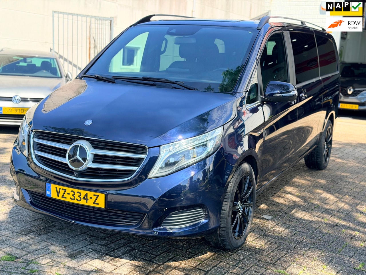 Mercedes-Benz V-klasse - 250d 4-MATIC Extra Lang DC Avantgarde Edition Bj:2016 ACC NAP - AutoWereld.nl