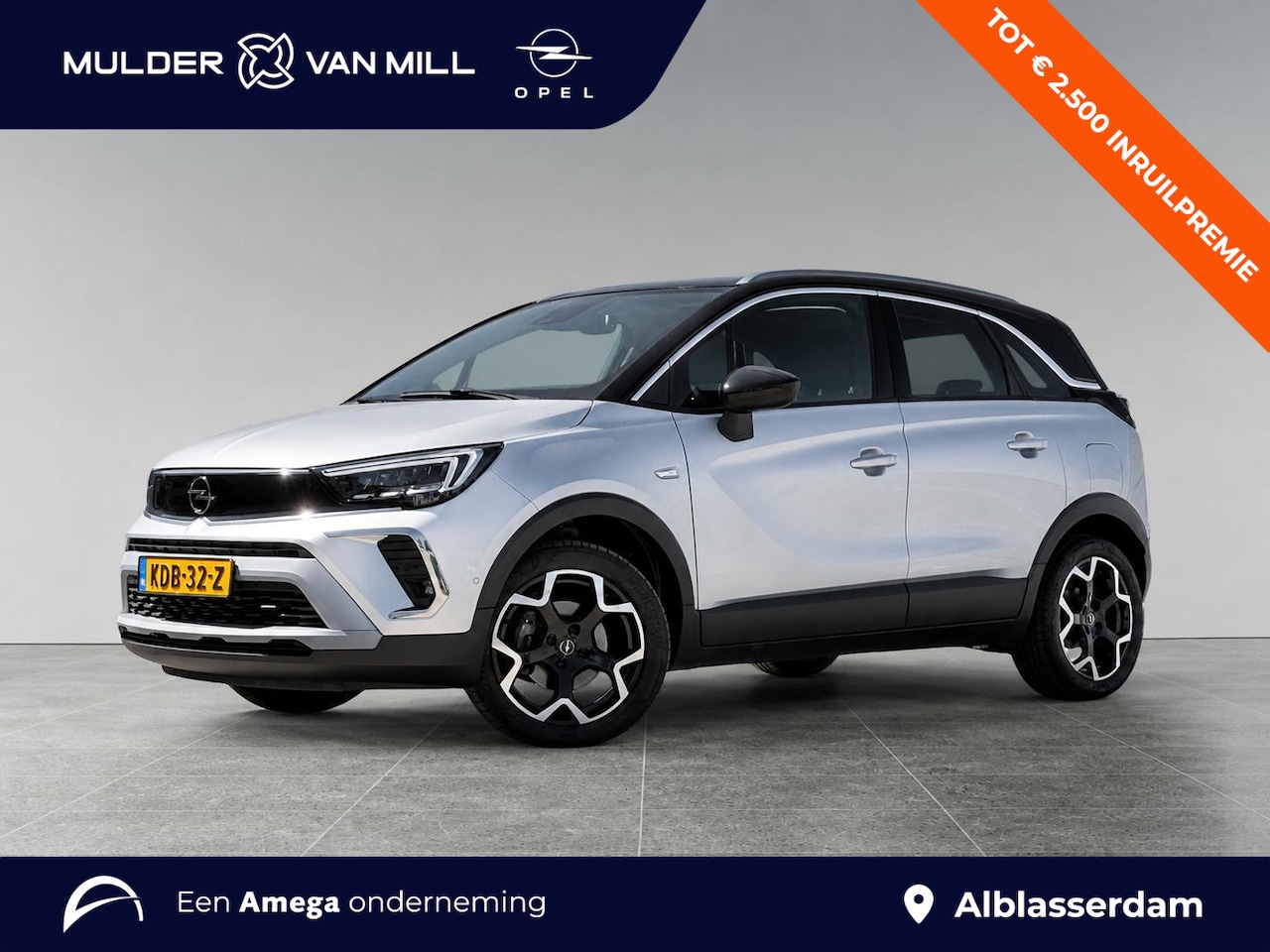 Opel Crossland - Ultimate 1.2 Turbo 110pk | 180° CAMERA+SENSOREN | ALCANTARA/LEDER | AGR-STOELEN | NAVI | D - AutoWereld.nl