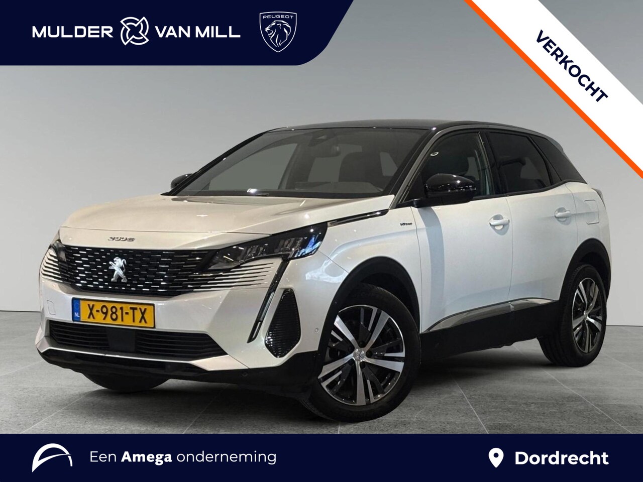 Peugeot 3008 - Allure Pack Business 1.6 PHEV HYbrid 225pk e-EAT8 | TWO-TONE! | NAVI | CAMERA | KEYLESS EN - AutoWereld.nl