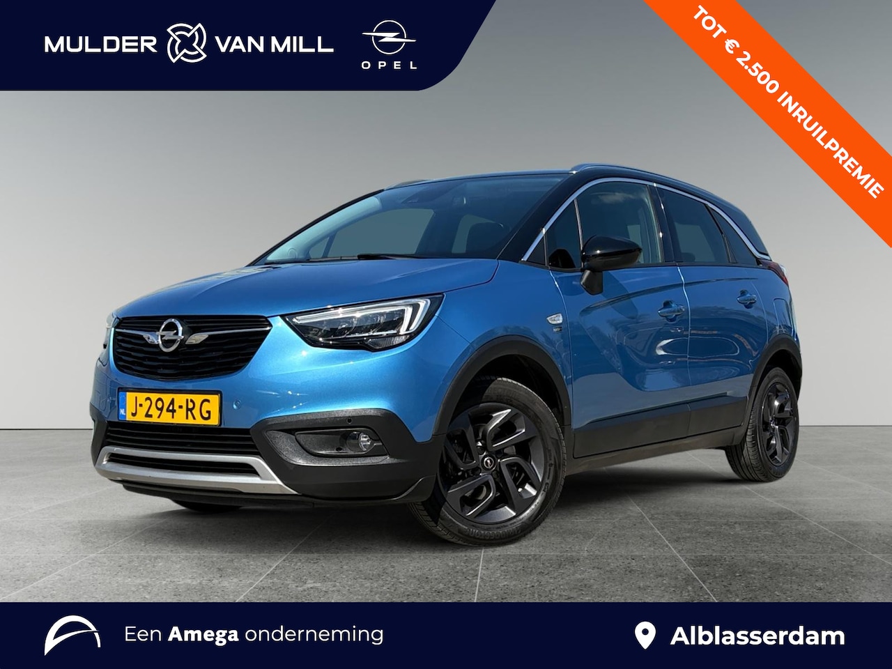 Opel Crossland X - Edition 2020 1.2 Turbo 110pk | 180° CAMERA | TWO-TONE! | NAVI | CLIMATE CONTROL | APPLE CA - AutoWereld.nl