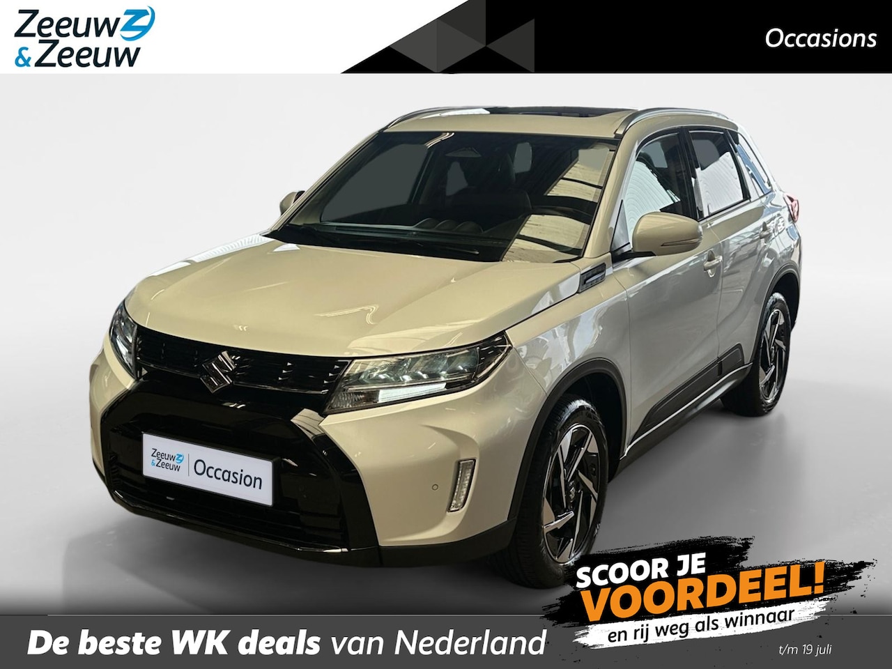 Suzuki Vitara - 1.5 Hybrid Style Rhino Edition Automaat | Metallic lak | Trekhaak | Bovag garantie | NAP - AutoWereld.nl