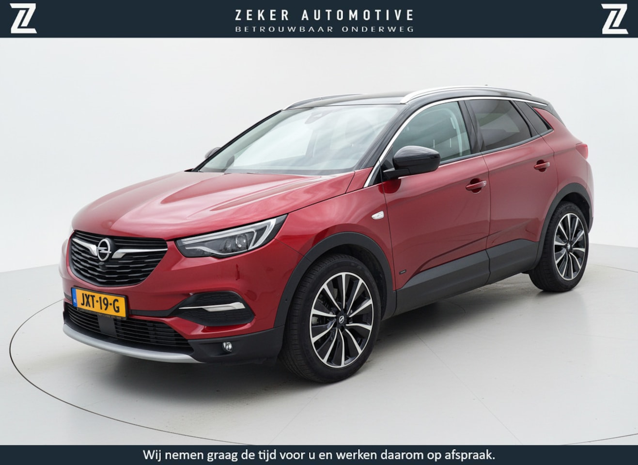 Opel Grandland X - 1.6 Turbo Hybrid Elegance Exclusive Plug-in| Leder|360 camera| Afn. Trekhaak| LED, Elec. V - AutoWereld.nl