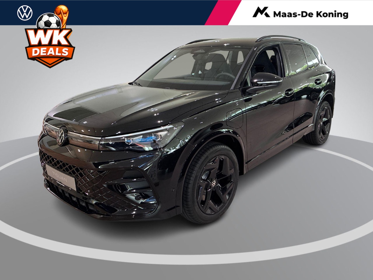 Volkswagen Tiguan - R-Line 1.5 eHybrid 204 PK 6 versn. DSG · Voorstoelen verwarmbaar · Sfeerverlichting · Trek - AutoWereld.nl