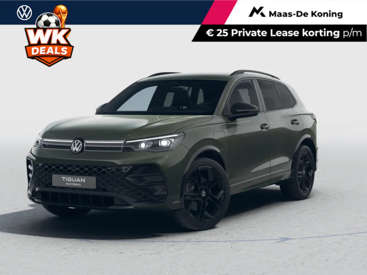 Volkswagen Tiguan - R-Line Edition 1.5 eHybrid 272 PK 6 versn. DSG · Black Style Pakket · Panoramaschuif-kante - AutoWereld.nl