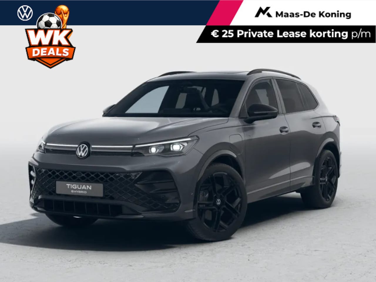 Volkswagen Tiguan - R-Line Edition 1.5 eHybrid 272 PK 6 versn. DSG Achteruitrijcamera · Draadloze telefoonlade - AutoWereld.nl