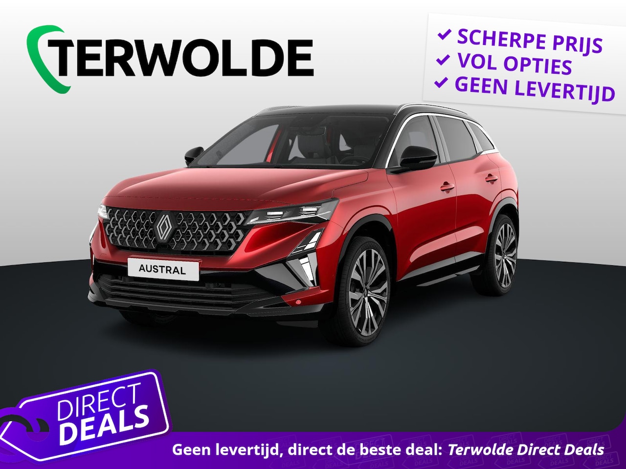 Renault Austral - techno full hybrid E-Tech 200 | Pack comfort | Pack look & extended grip | Achteruitrijcam - AutoWereld.nl