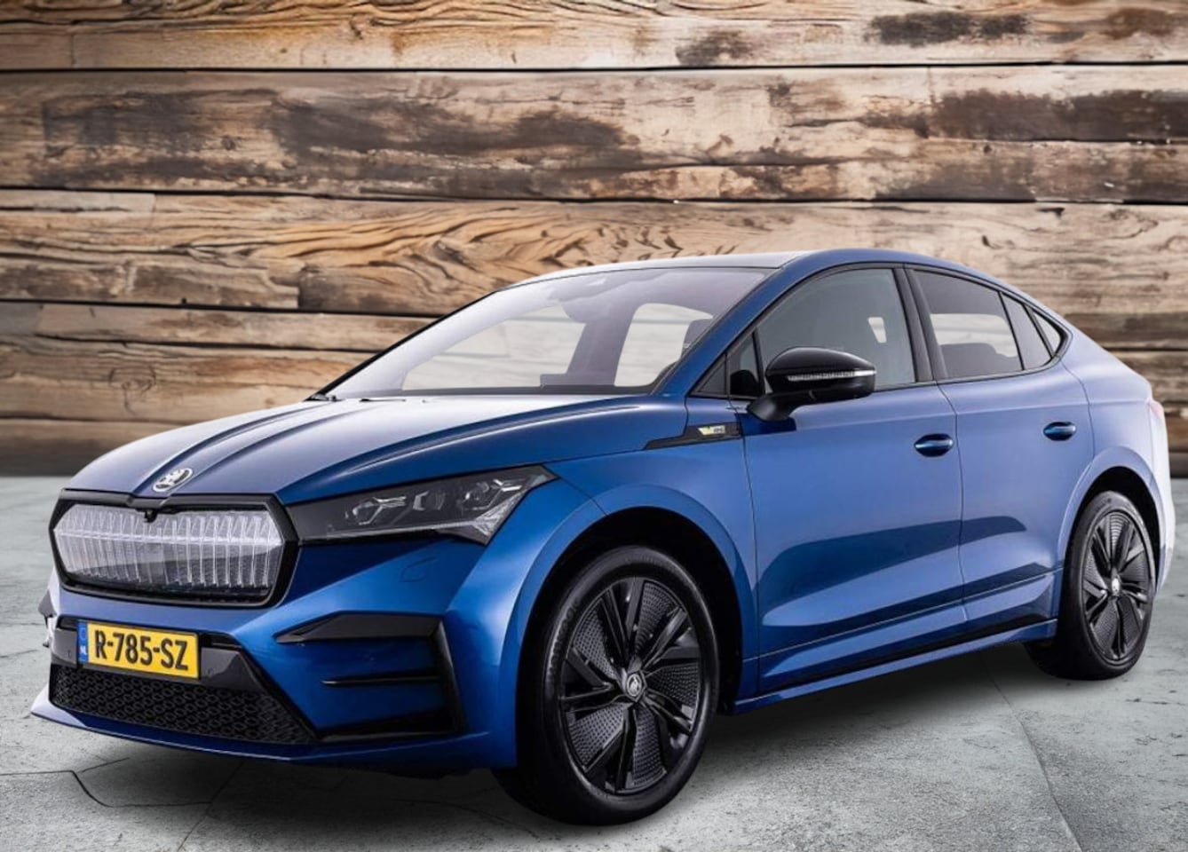 Skoda Enyaq Coupé iV - 80 RS | Full options | Racing Blue - AutoWereld.nl