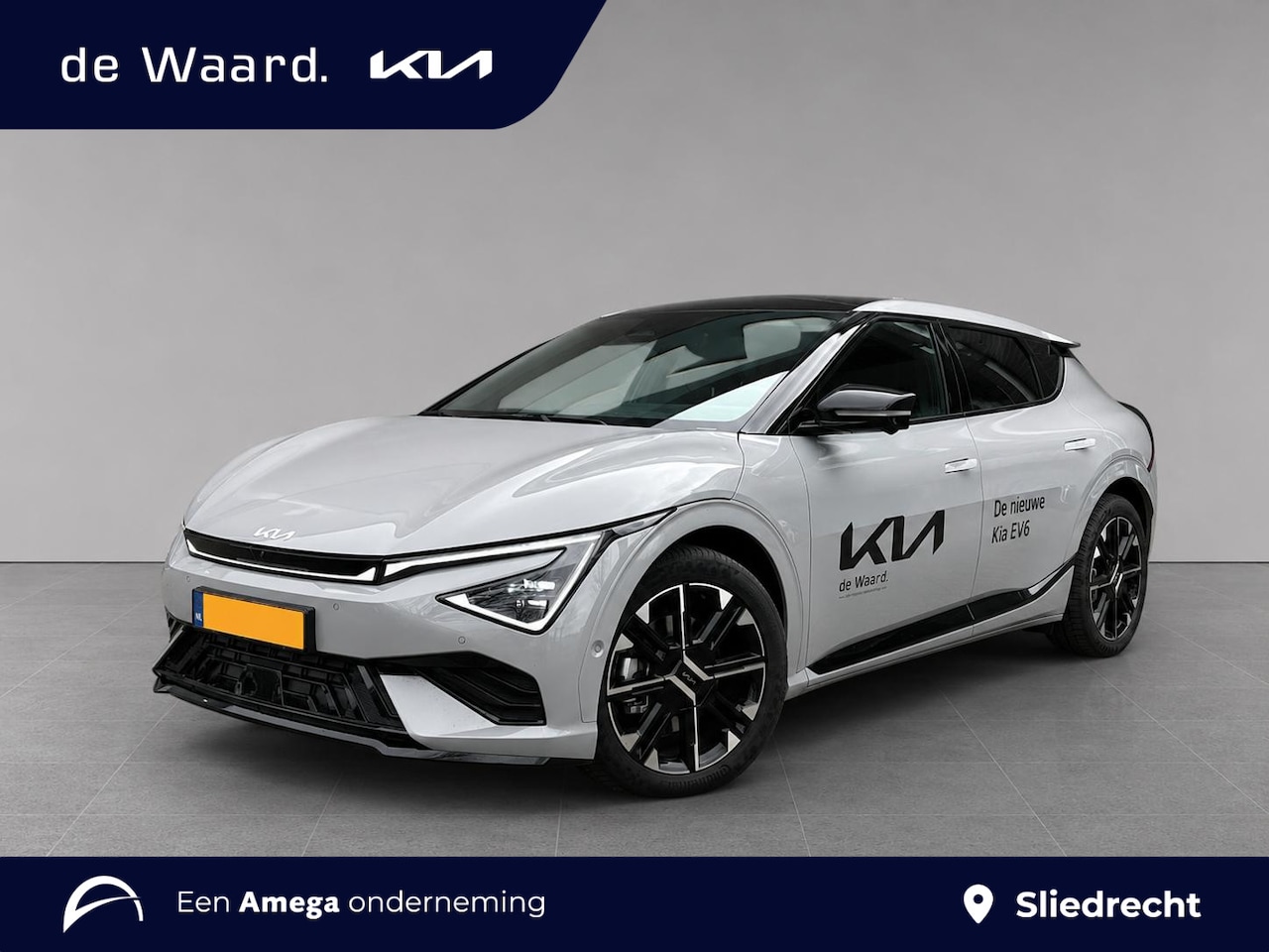 Kia EV6 - GT-Line 84kWh 228pk | €3.040 VOORDEEL | SCHUIF/KANTELDAK | HEAD-UP DISPLAY | MERIDIAN® PRE - AutoWereld.nl