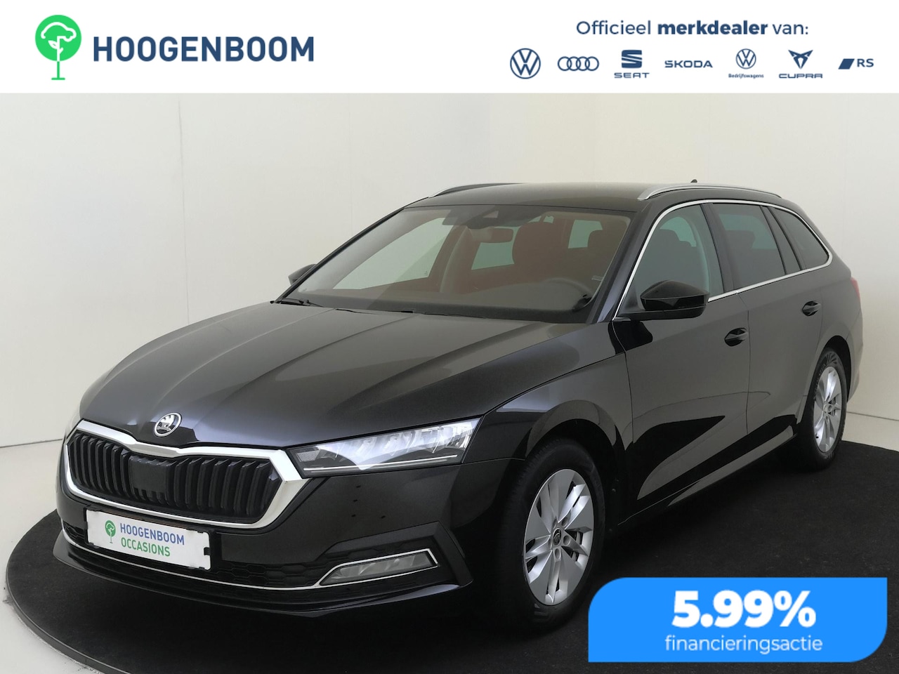 Skoda Octavia Combi - 1.0 e-TSI Business Edition Plus | Trekhaak | Keyless | Navigatie | Stoel- en stuurwielverw - AutoWereld.nl