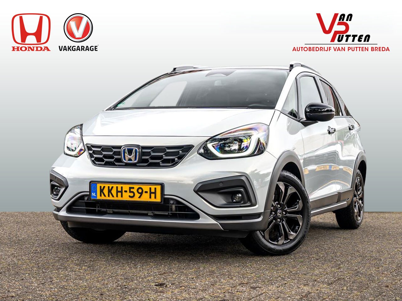 Honda Jazz - 1.5 Full Hybrid Advance Crosstar automaat | Stoelverwarming | Camera | Navigatie | PDC v/a - AutoWereld.nl