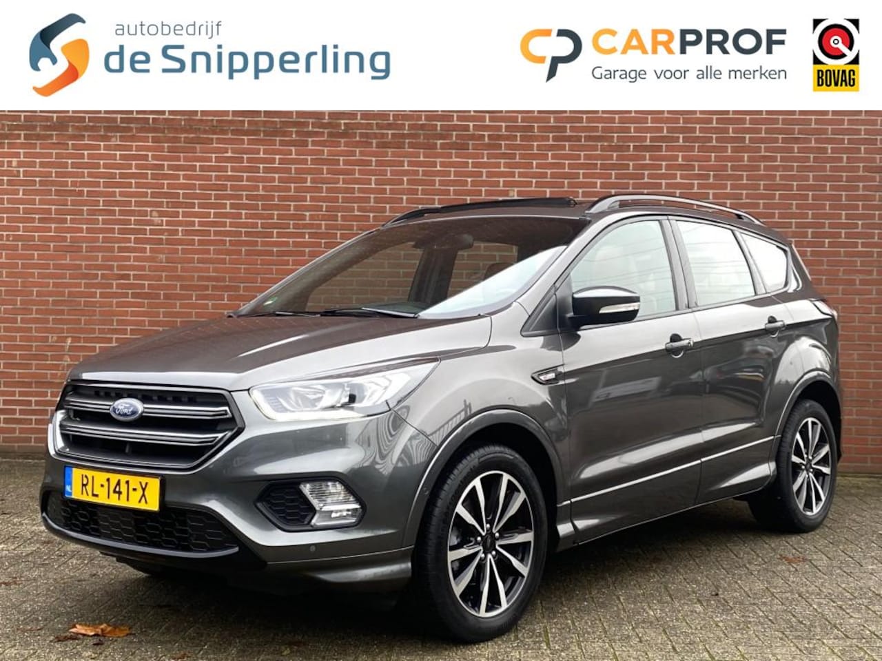 Ford Kuga - 1.5 EcoBoost ST LINE PANO-DAK NAV CARPLAY CAMERA LEER NL-AUTO - AutoWereld.nl