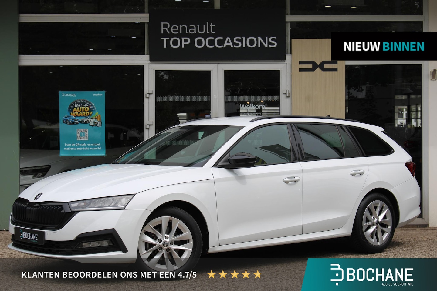 Skoda Octavia Combi - 1.0 e-TSI Sport Business | Trekhaak | Cruise Control | Climate Control - AutoWereld.nl