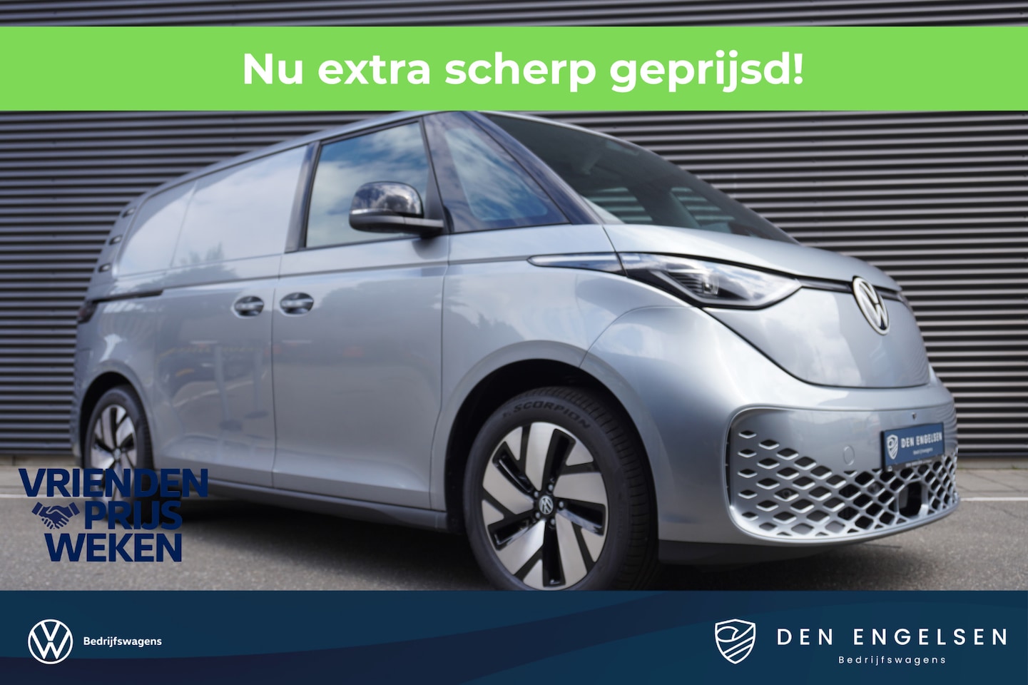 Volkswagen ID. Buzz Cargo - ID. Buzz Cargo 340 pk 4-Motion Bulli Edition, Achteruitrijcamera, Bijrijdersstoel, Naviga - AutoWereld.nl