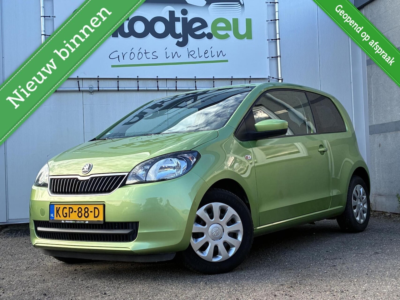 Skoda Citigo - 1.0 CNG Greentech Elegance 1.0 CNG Greentech Elegance - AutoWereld.nl