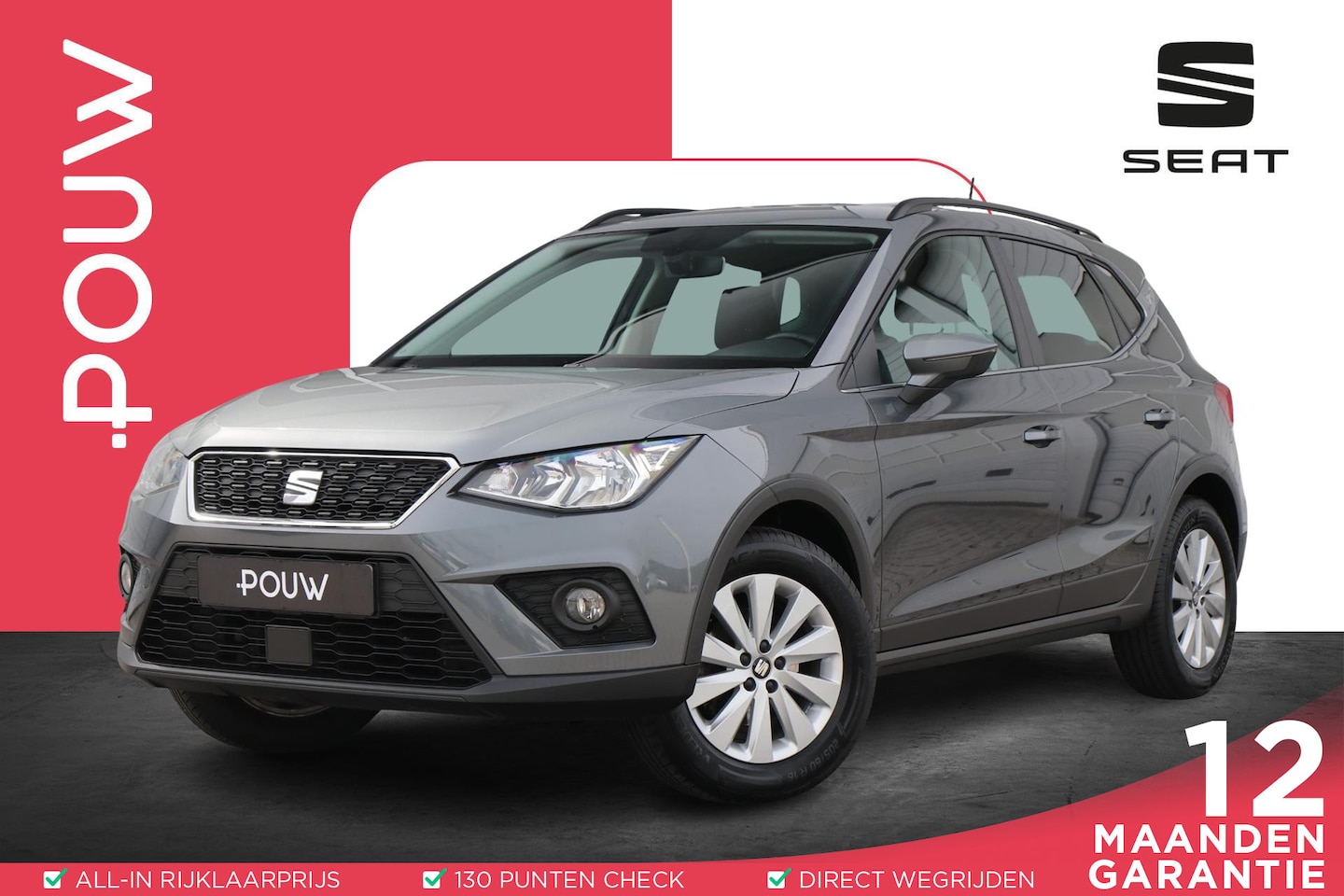 SEAT Arona - 1.0 TSI 95pk Style Launch Edition | Trekhaak | Navigatie | Full Link | Clima - AutoWereld.nl