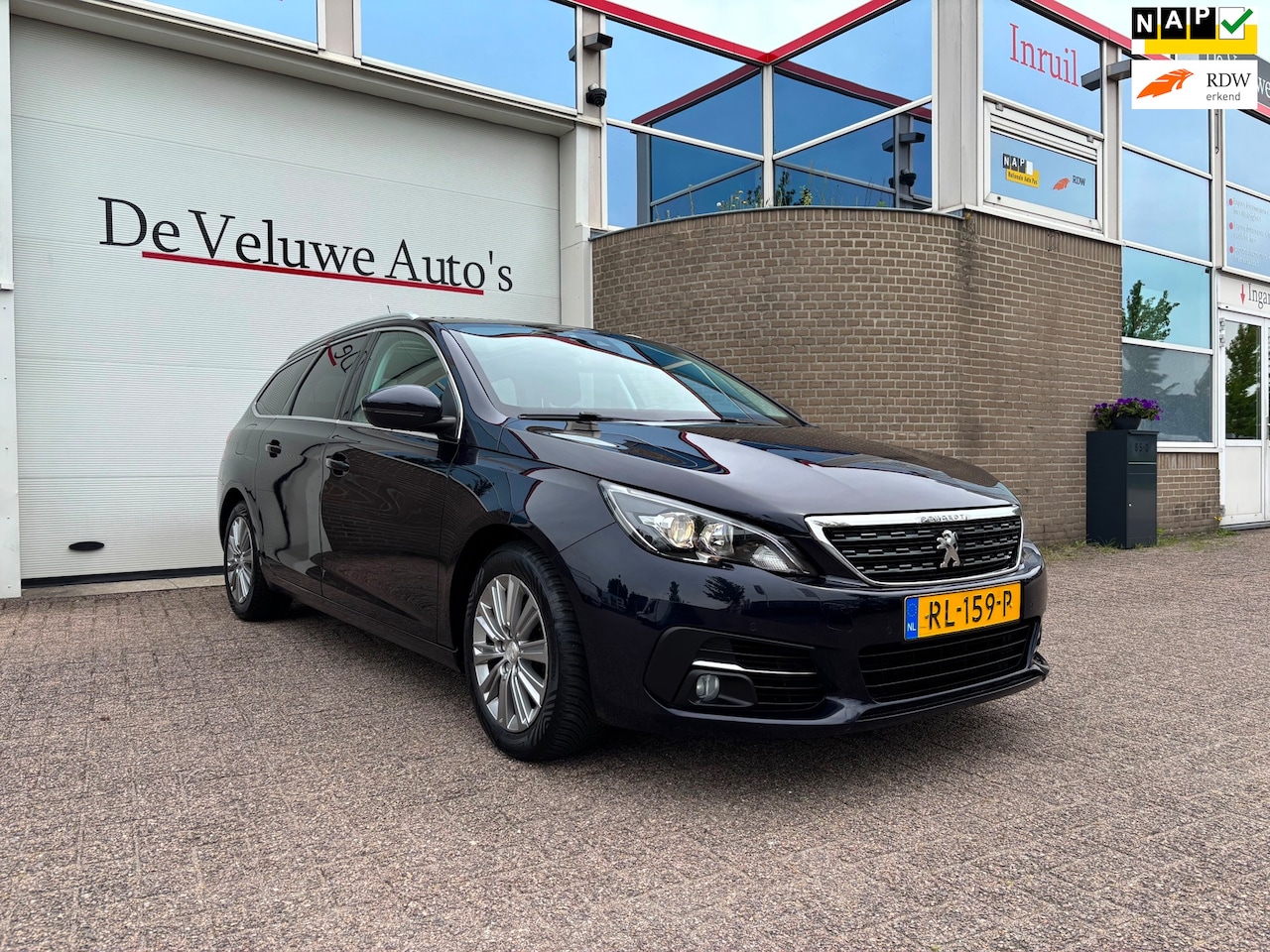 Peugeot 308 SW - 1.2 PureTech Blue Lease|Pano|Clima|LED |Cruise|NAVI - AutoWereld.nl