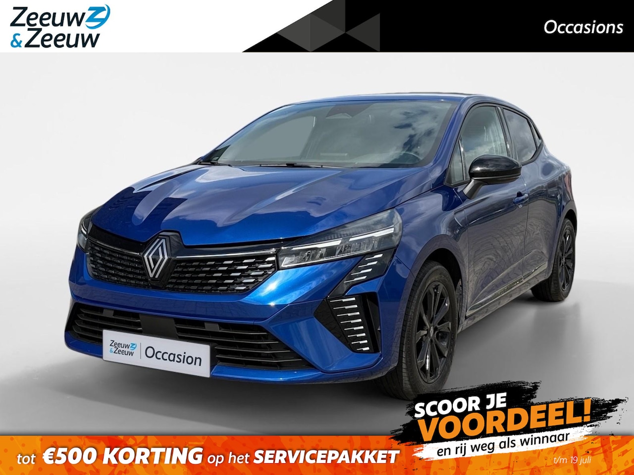 Renault Clio - 145PK E-Tech Full Hybrid Techno Automaat | Digital Cockpit | 9,3" Navi | Climate Control | - AutoWereld.nl
