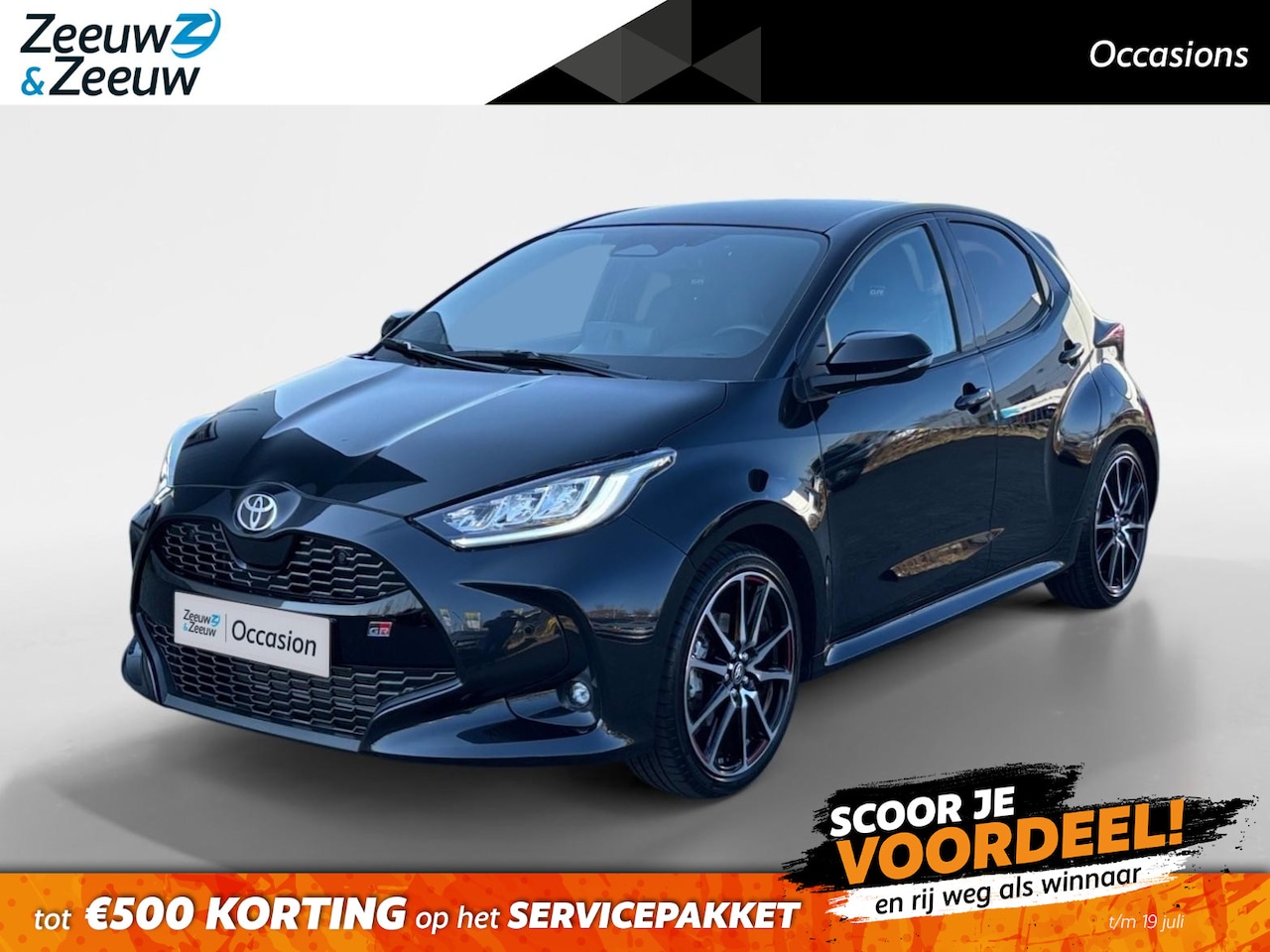 Toyota Yaris - 1.5 -130PK Hybrid GR Sport Automaat | 1e eigenaar | Panoramadak | GR Sport Plus Pack | Cam - AutoWereld.nl