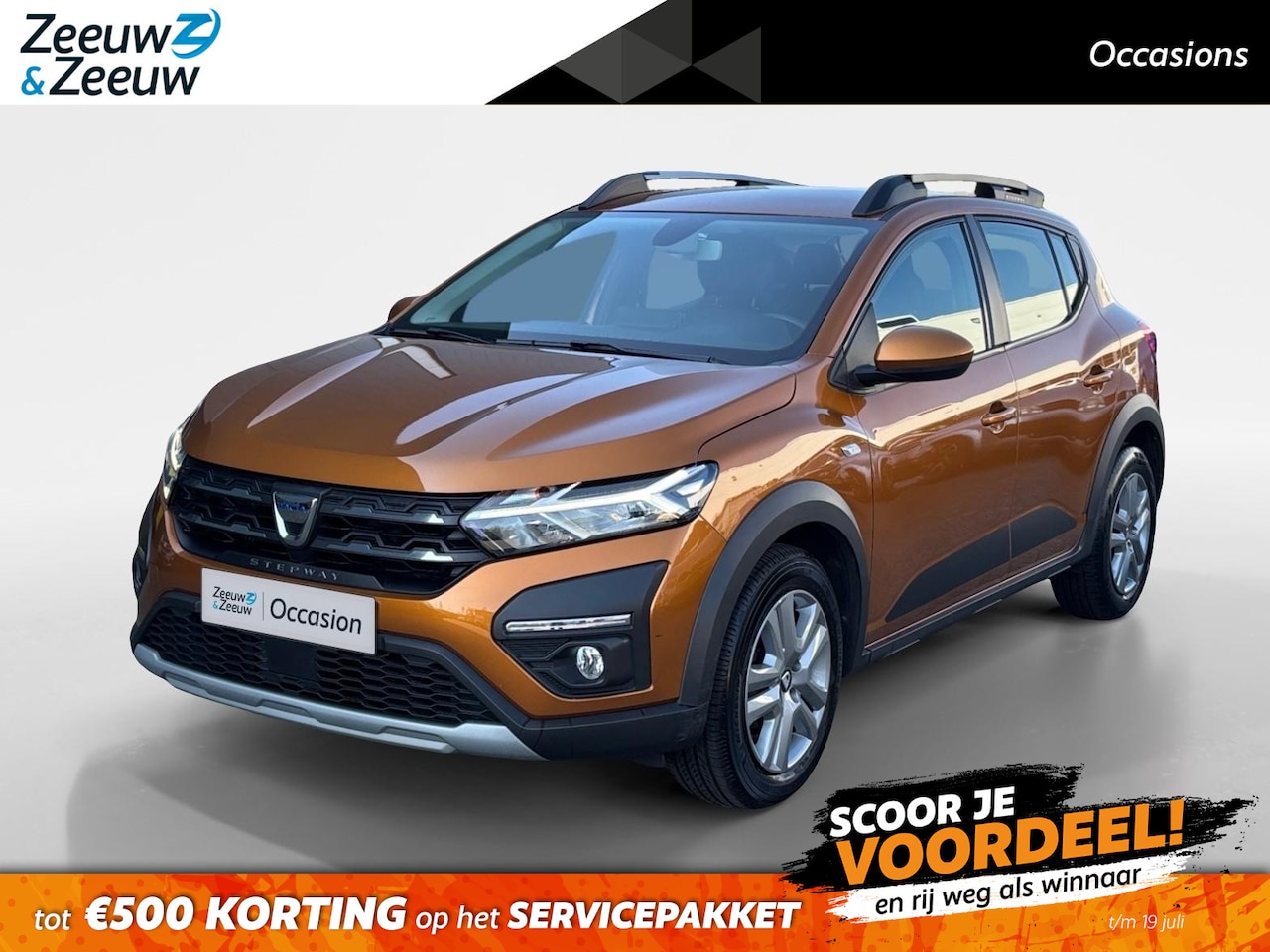 Dacia Sandero - 90PK TCe Comfort | 1e eigenaar | Parkeersensoren | Climate Control | Apple CarPlay/Android - AutoWereld.nl