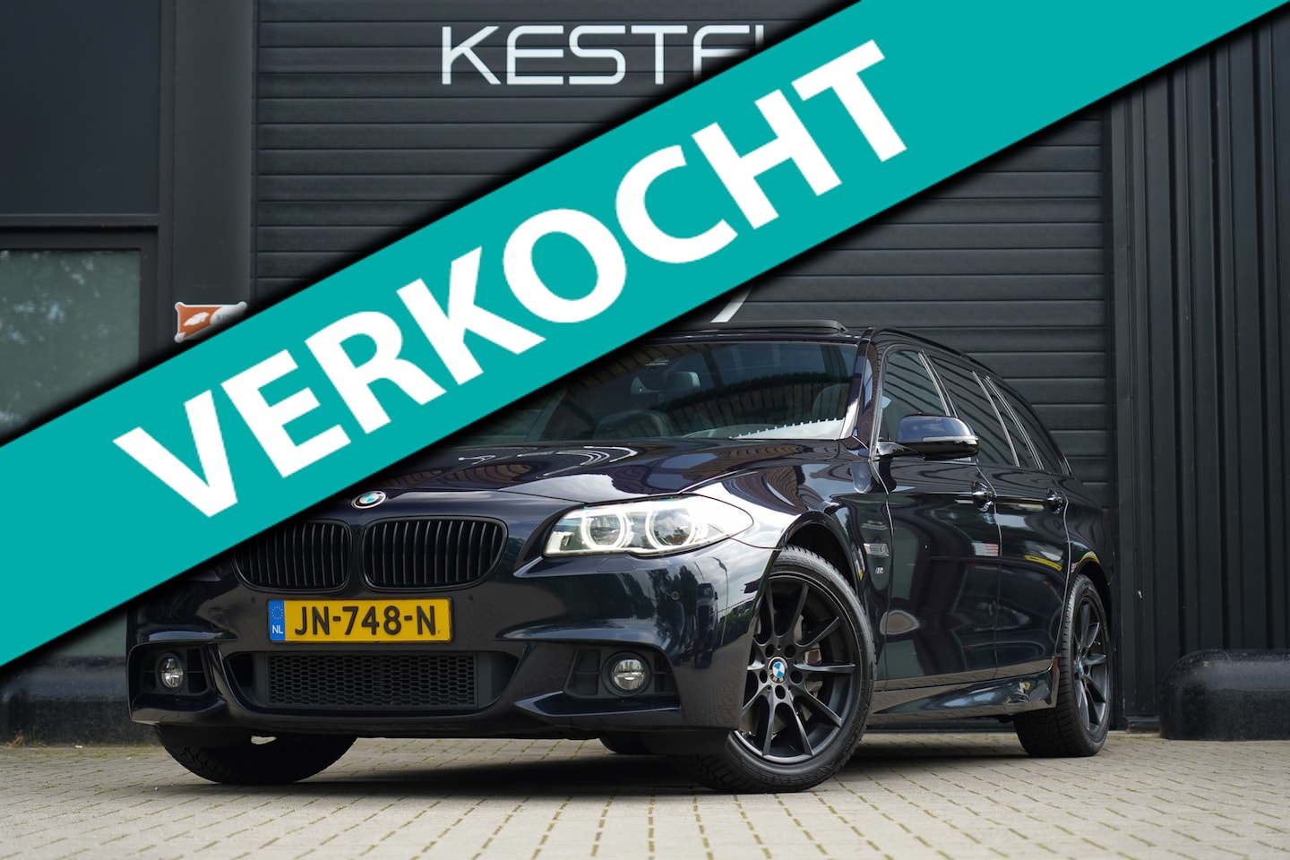 BMW 5-serie Touring - 535i High Executive PANO/M SPORT/LEER/TREKHAAK/HARM-K/STOELVERW/100% ONDERHOUDEN - AutoWereld.nl