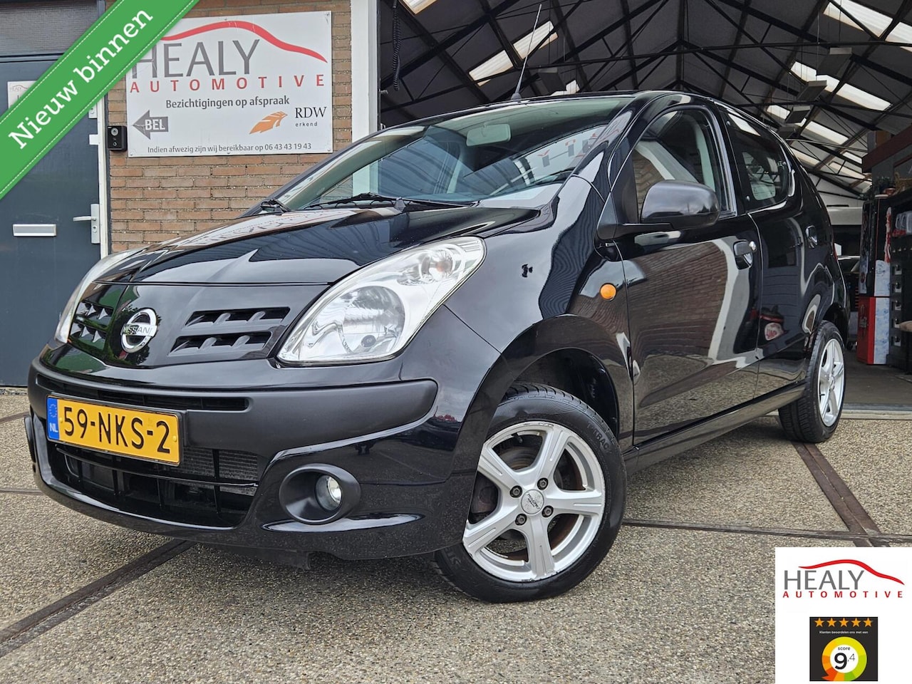 Nissan Pixo - 1.0 Look|59Dkm|Nap|1ste eig |Airco| - AutoWereld.nl