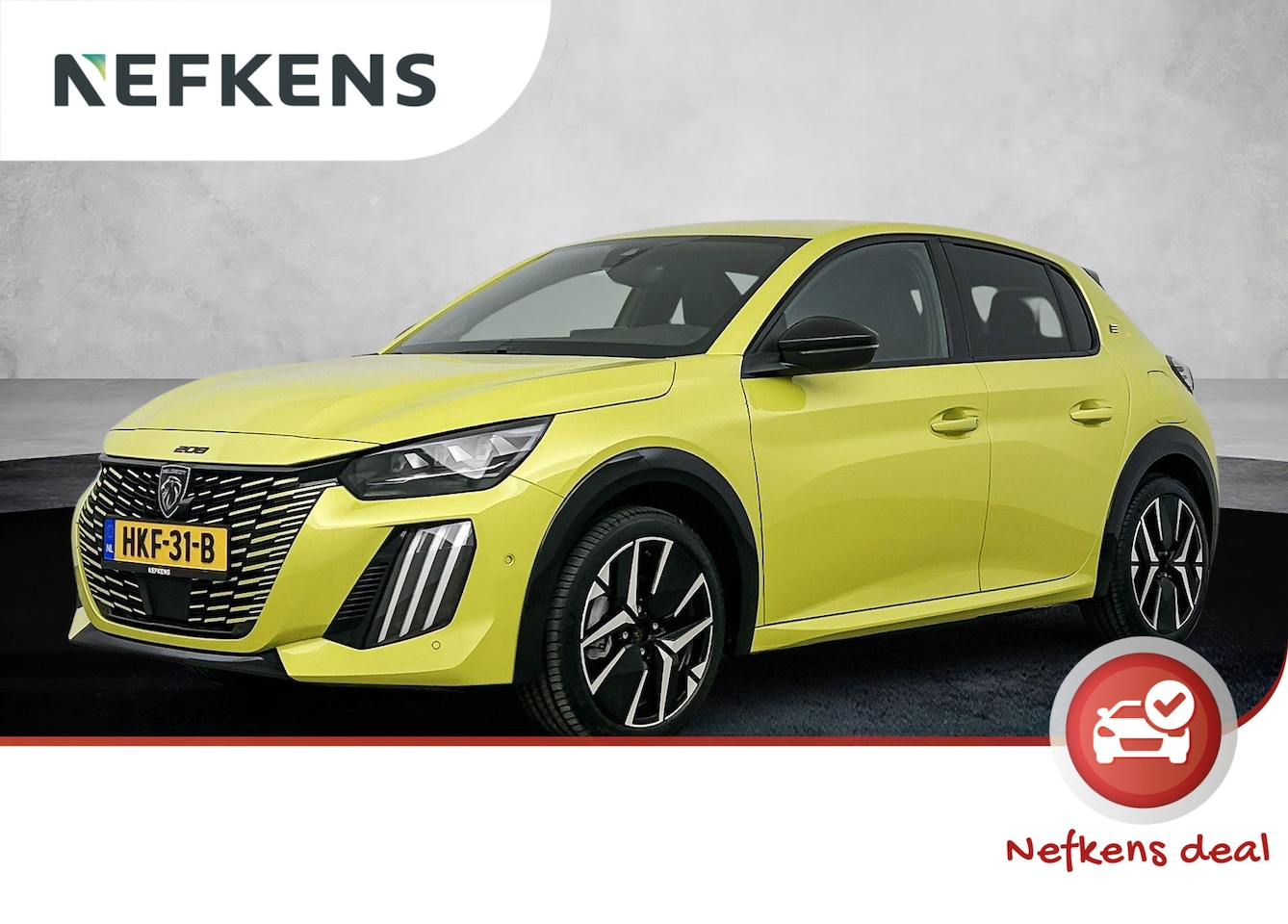 Peugeot e-208 - GT 51 kWh 156pk | Alcantara luxe stoelen | Warmtepomp | Navigatie | Stoelverwarming | Came - AutoWereld.nl