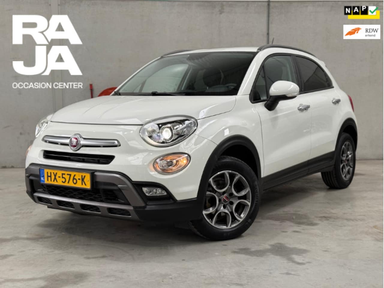 Fiat 500 X - 1.4 Turbo MultiAir Lounge Automaat NAP Navi Clima Cruise Keyless Nieuwstaat - AutoWereld.nl