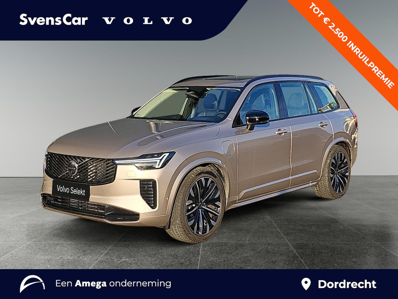 Volvo XC90 - 2.0 T8 Plug-in hybrid AWD Ultra Dark | Luchtvering | Bowers & Wilkins Audio | Massagefunct - AutoWereld.nl