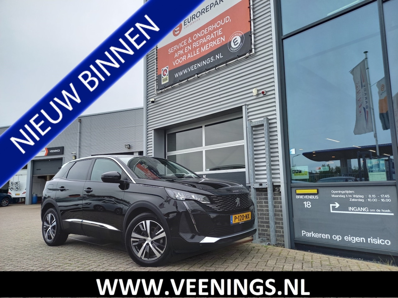 Peugeot 3008 - 1.2 PureTech Allure Pack Business - CAMERA - ADAPTIVE CRUISE - LED - DODE HOEK - NL AUTO - - AutoWereld.nl
