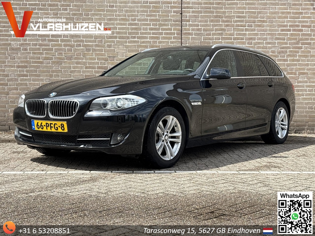 BMW 5-serie Touring - 528i High Executive Automaat | Leder | Cruise | Climate | Stoelverwarming | - AutoWereld.nl