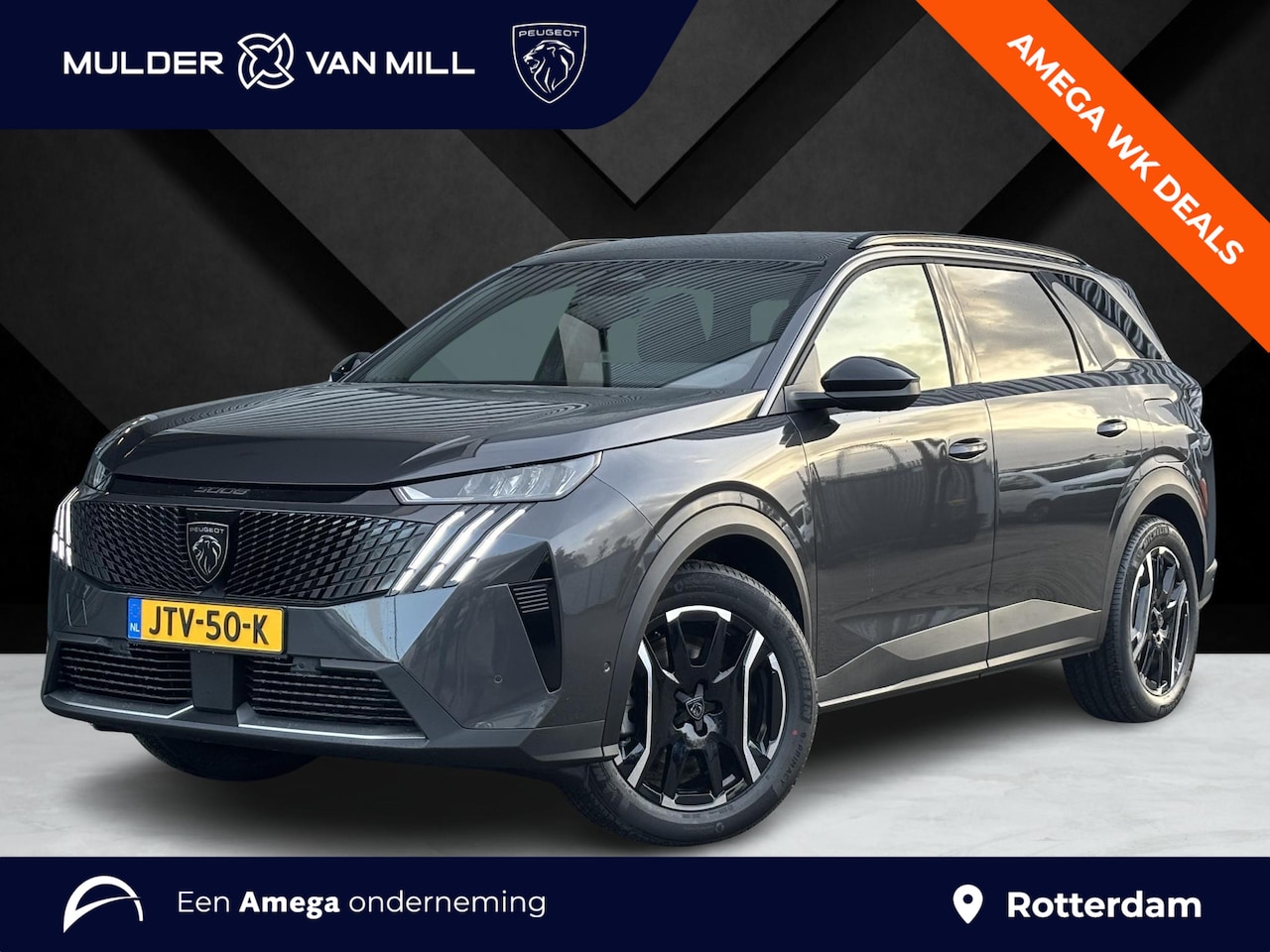 Peugeot 5008 - Allure 1.6 HYbrid PHEV 225pk e-DCS7 | PANORAMIC NAVIGATION | 7-PERSOONS | STOEL- EN STUURV - AutoWereld.nl