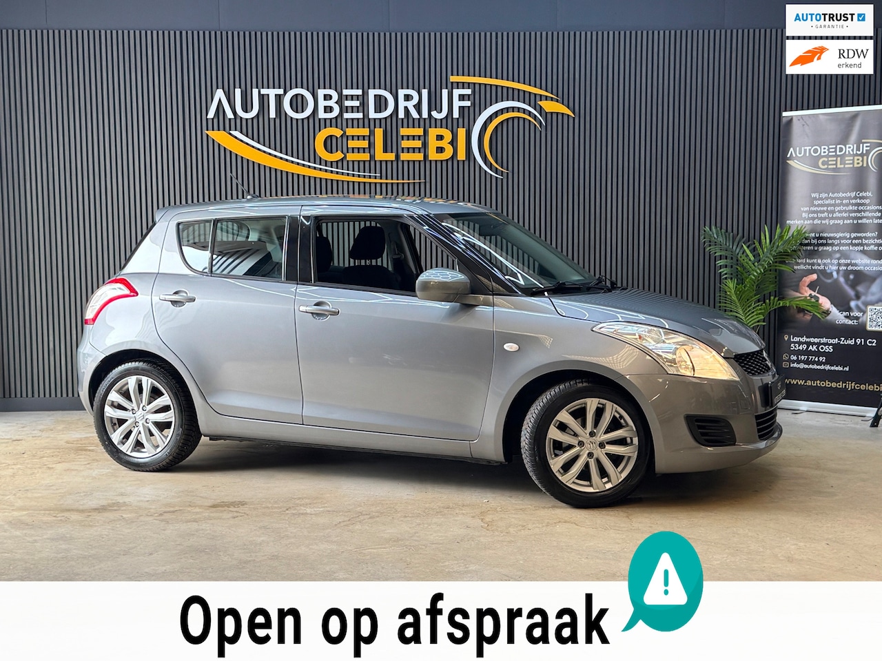 Suzuki Swift - 1.2 Comfort 2011 GRIJS AUT|AIRCO|ELEKTRRAMEN - AutoWereld.nl