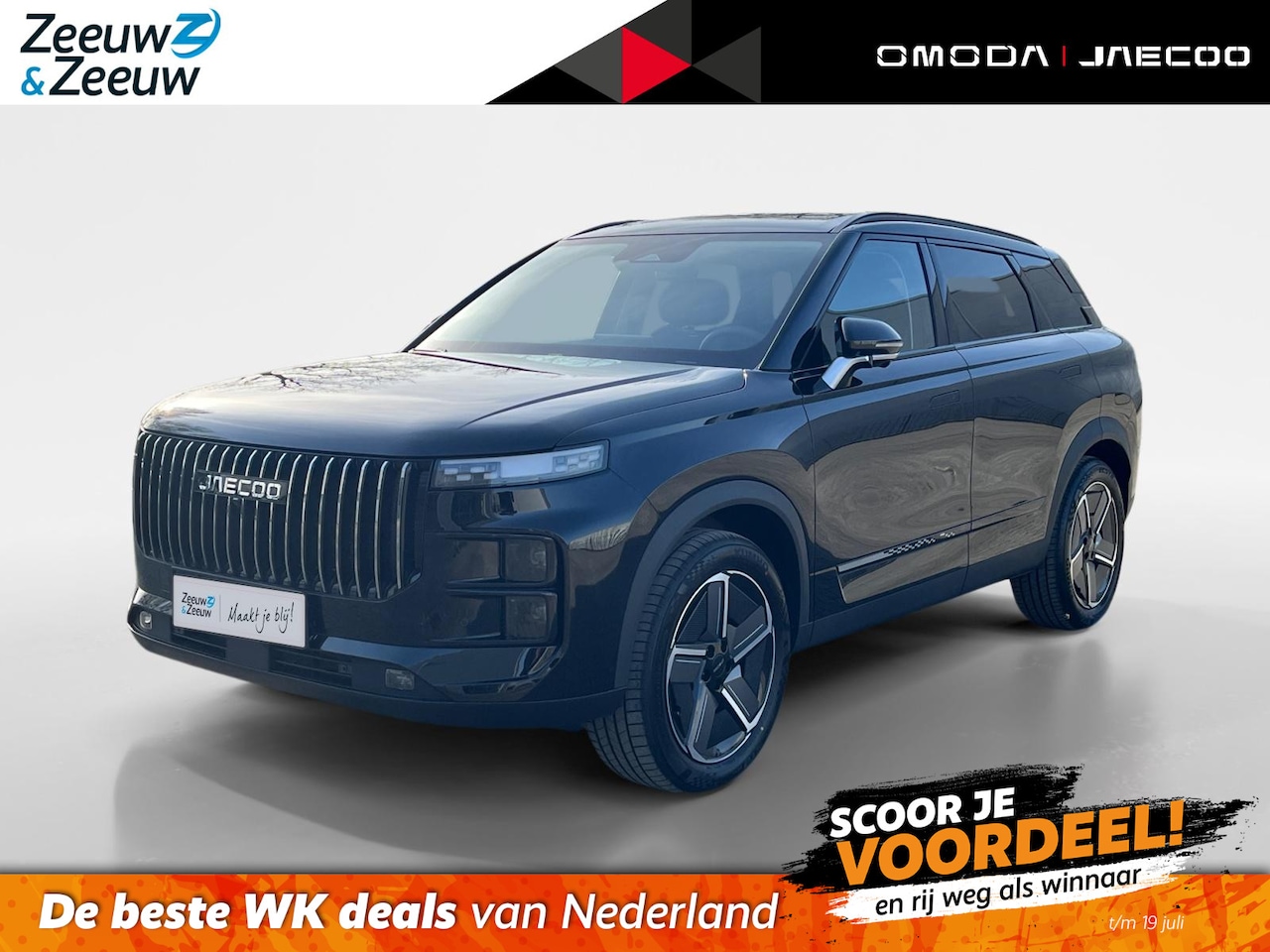 Jaecoo 7 - 1.5 GDI SHS-P Exclusive | Nieuw uit voorraad | 90 km elektrisch rijbereik | Stoelverwarmin - AutoWereld.nl