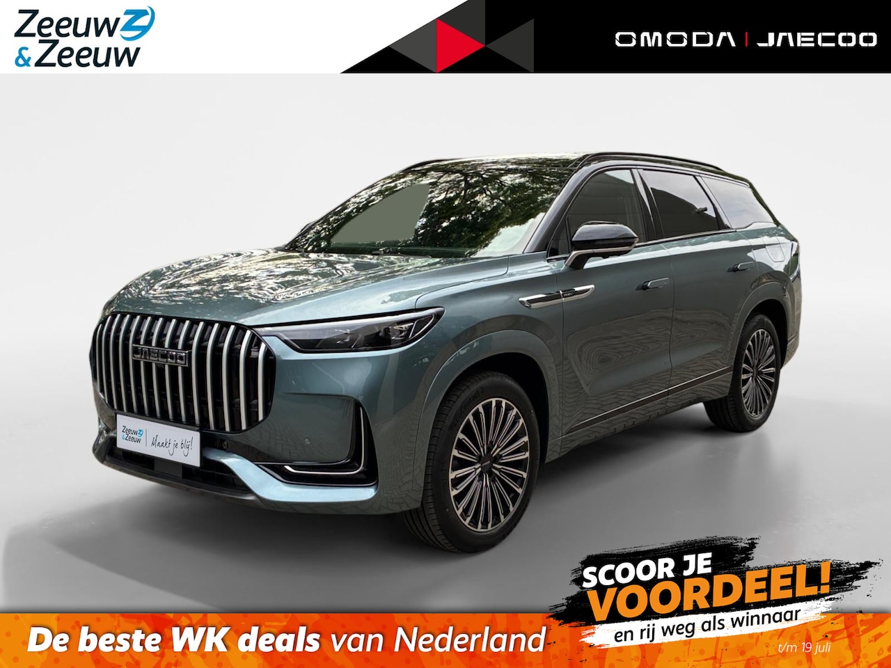 Jaecoo 8 - SHS-P Exclusive | AWD | Full Options | 5-zitplaatsen - AutoWereld.nl